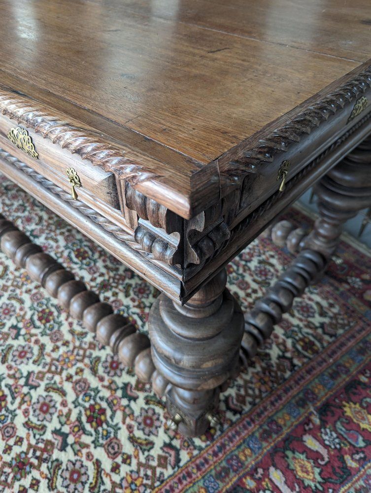 photo furniture Portuguese Rosewood Coffee Table, 19th Century