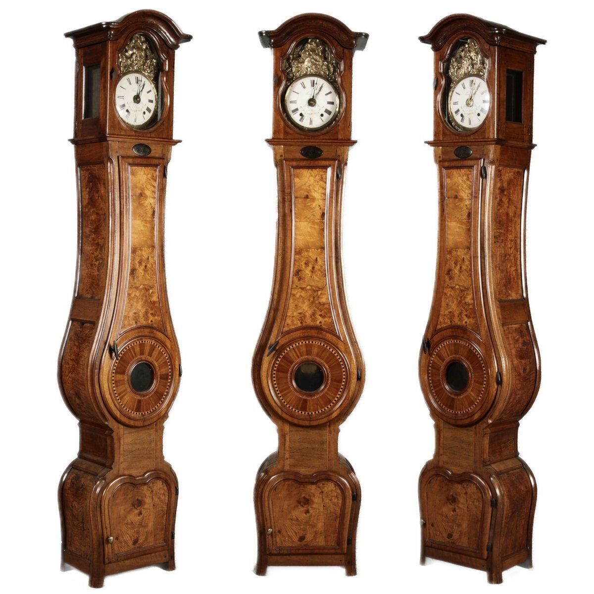 Antique French Louis Seize Grandfather Clock, 1780 photo furniture