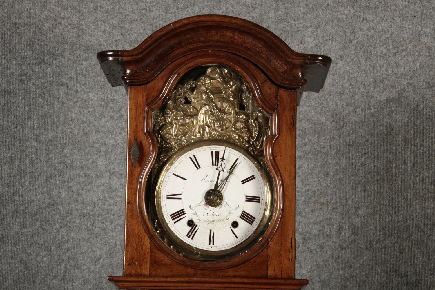 photo vintage Antique French Louis Seize Grandfather Clock, 1780
