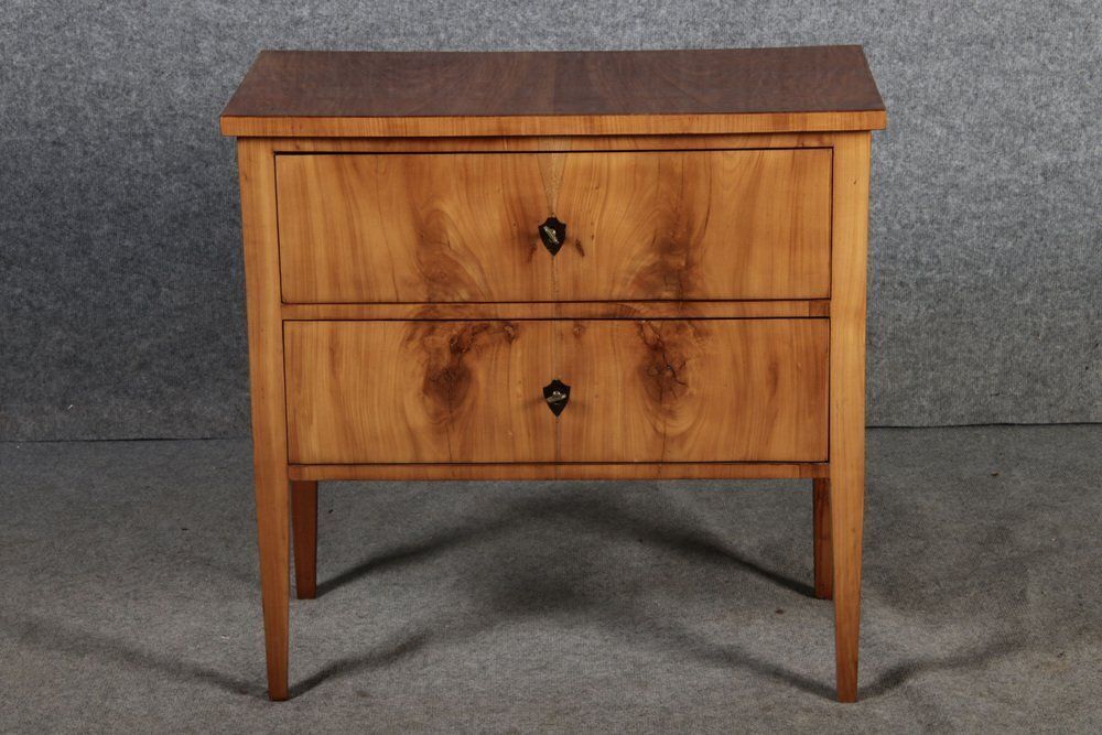 photo furniture Small Antique Biedermeier Chest Of Drawers In Cherrywood, 1810