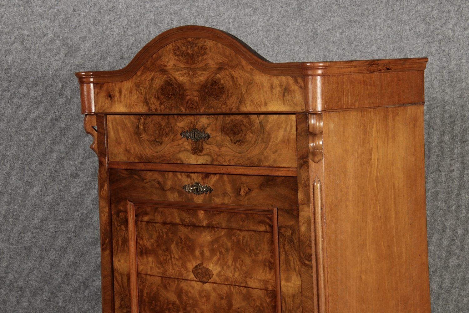 Antique Louis Phillipe Secretary In Walnut, 1860 photo buy