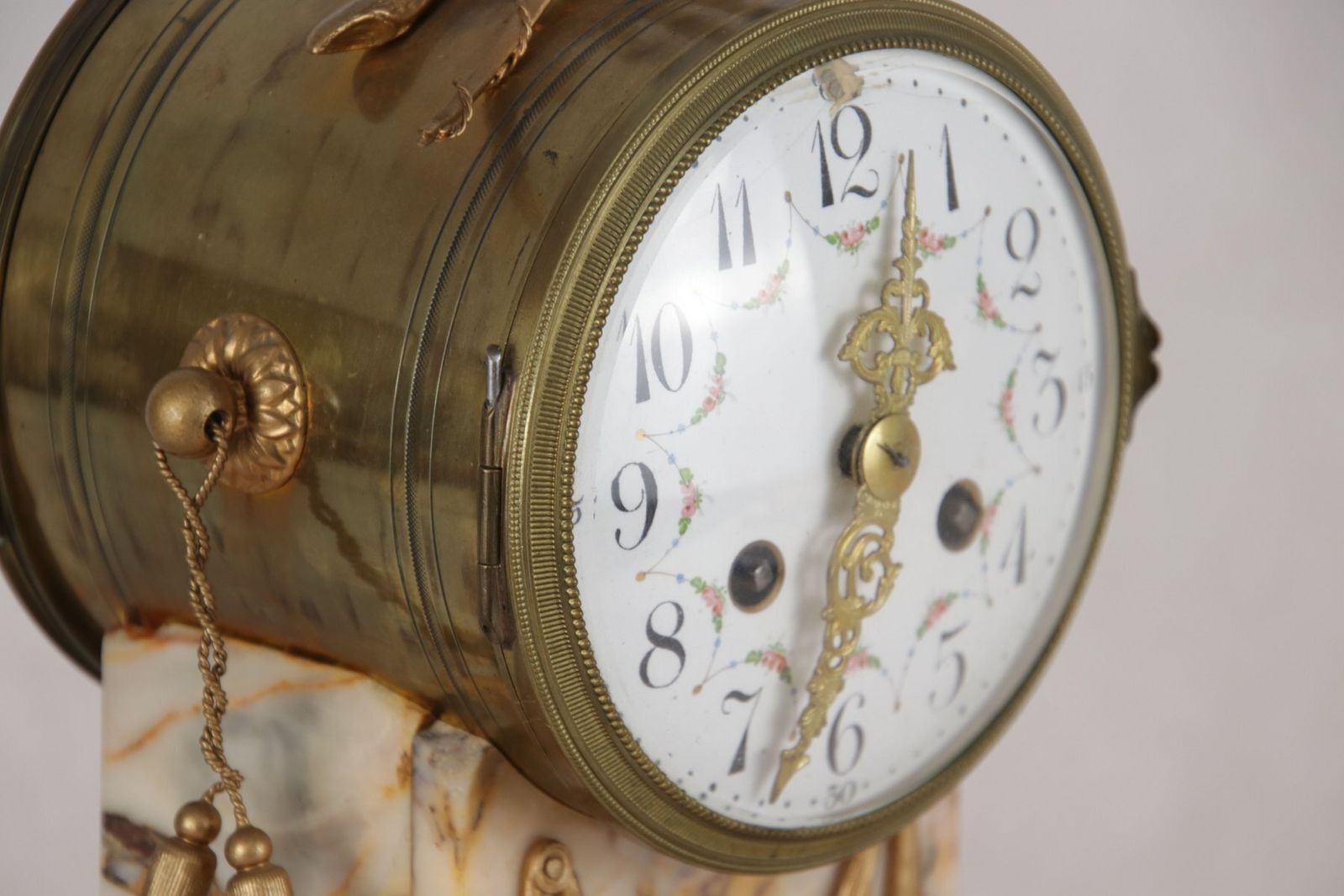 photo furniture French Pendulum Mantel Clock, 1880s