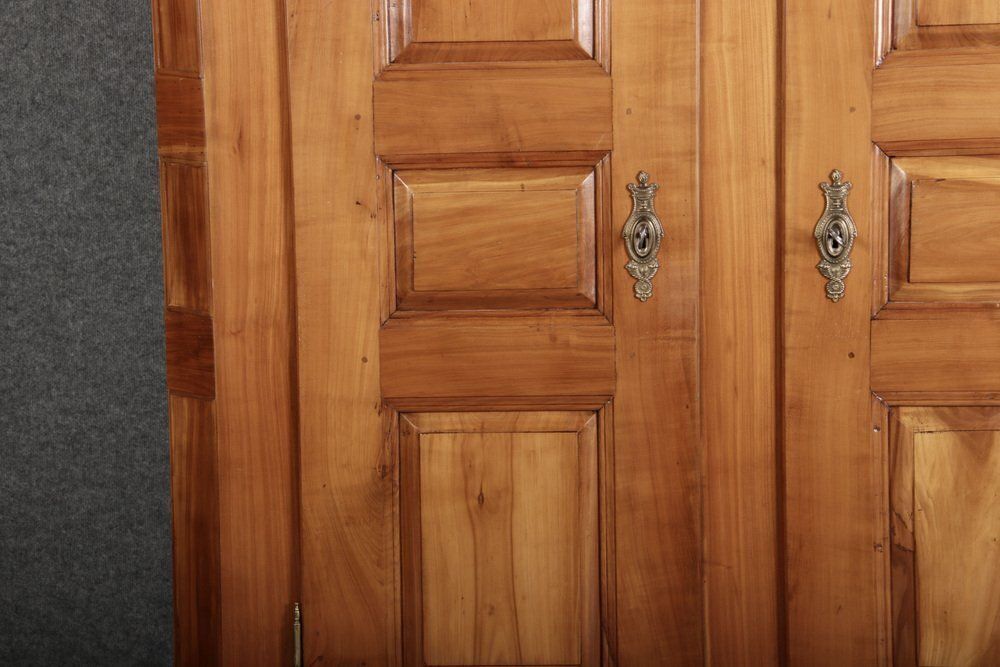 Antique Biedermeier Cabinet In Cherry, 1800s photo buy