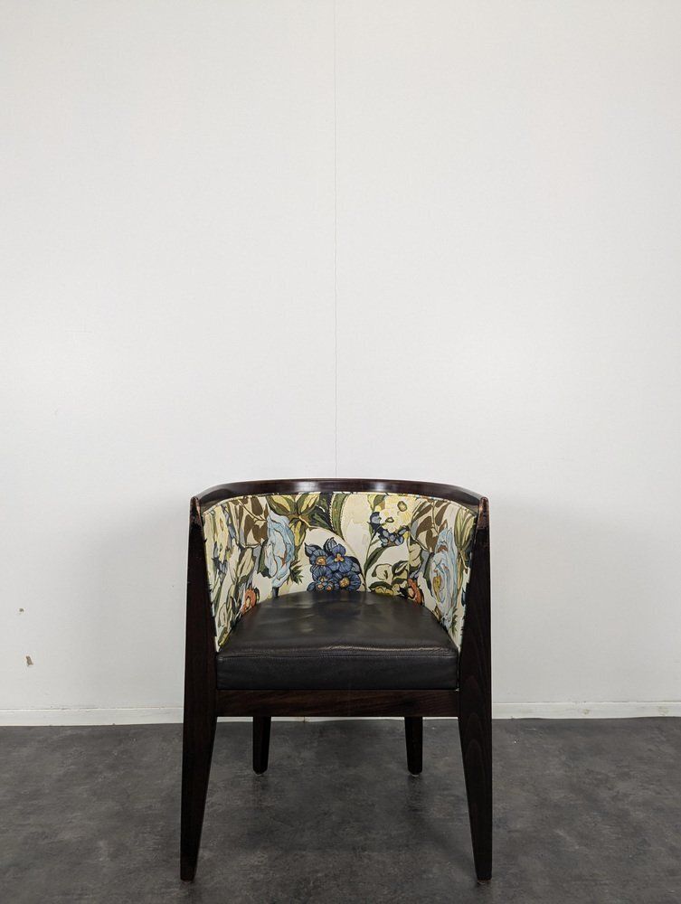 Floral Pattern Restaurant Armchair photo furniture