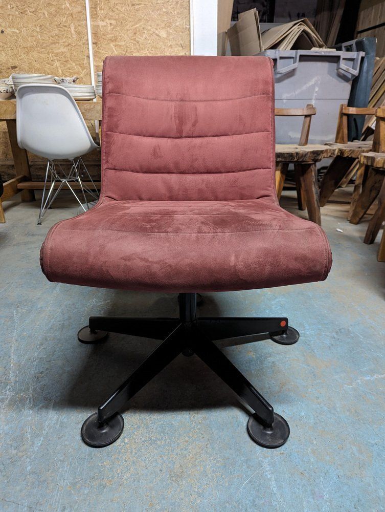 Velvet Desk Swivel Chair By Richard Sapper For Knoll photo furniture