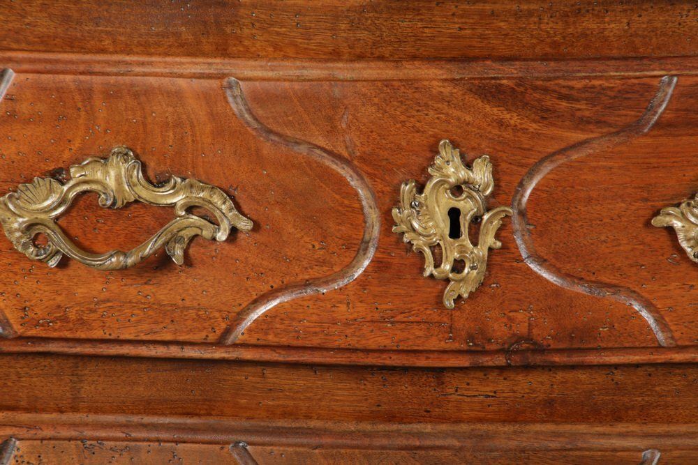 photo for sale Small Antique Baroque 18th Century Walnut Dresser