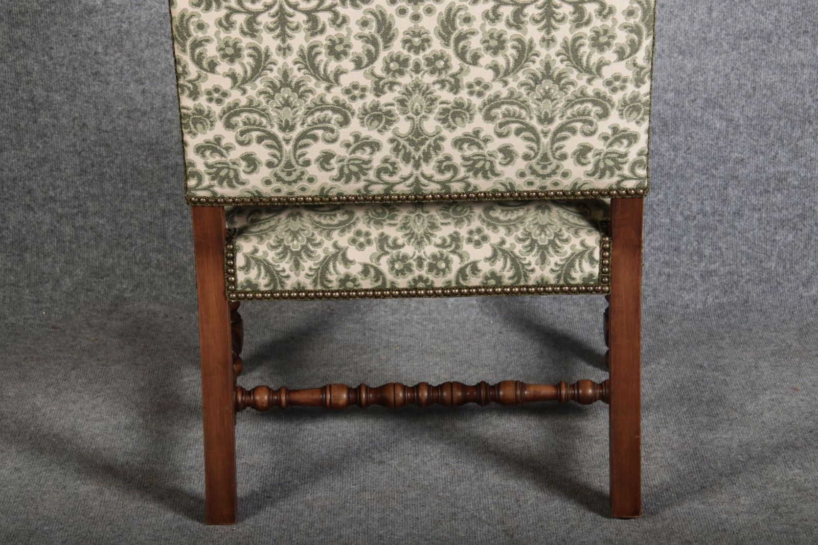 Antique Walnut Armchair, 19th Century photo vintage