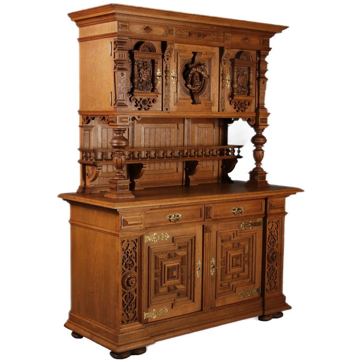 Antique Art Nouveau Buffet, 1900 photo for sale
