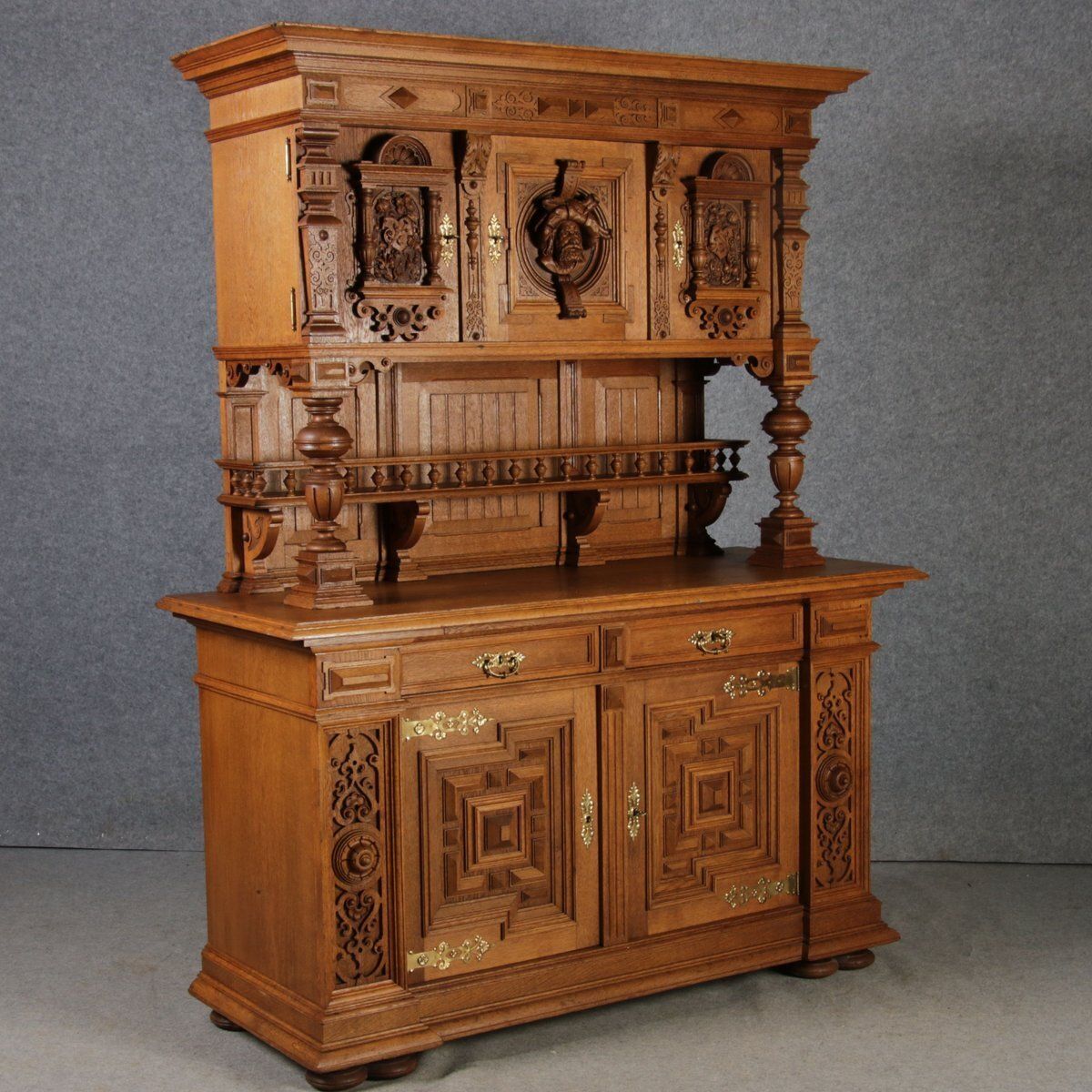 Antique Art Nouveau Buffet, 1900 photo vintage