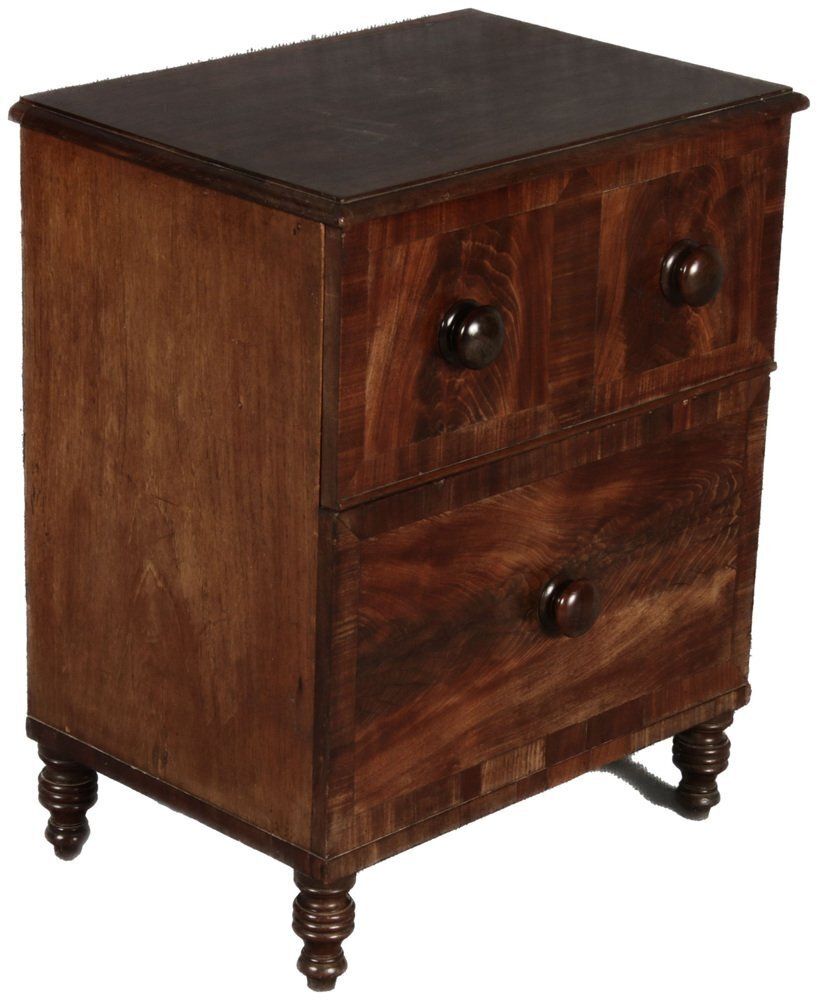 Small Antique English House Bar In Mahogany, 1840 photo furniture