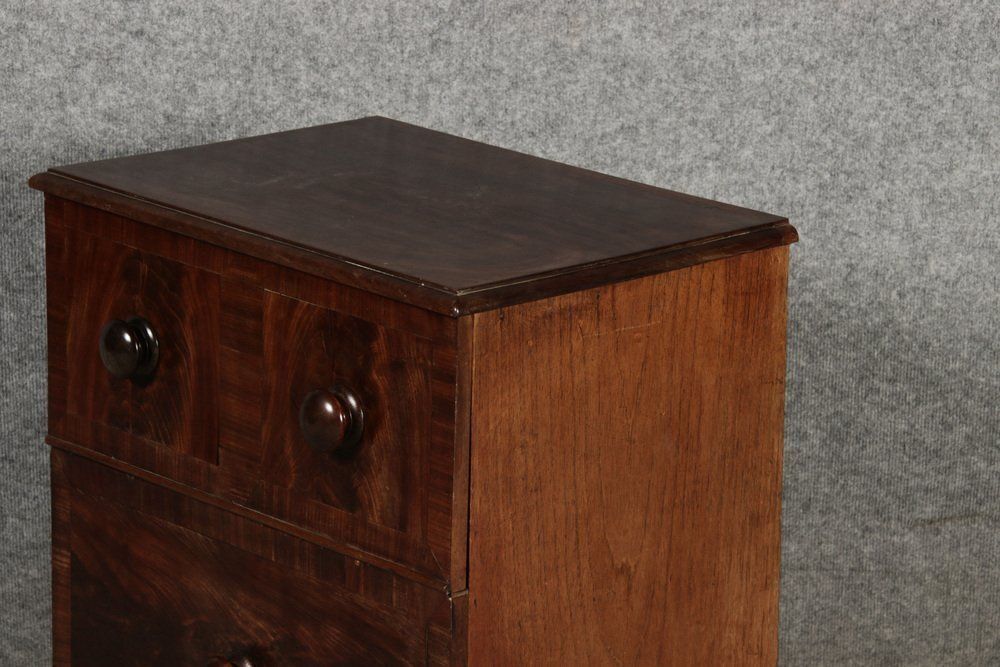 photo furniture Small Antique English House Bar In Mahogany, 1840