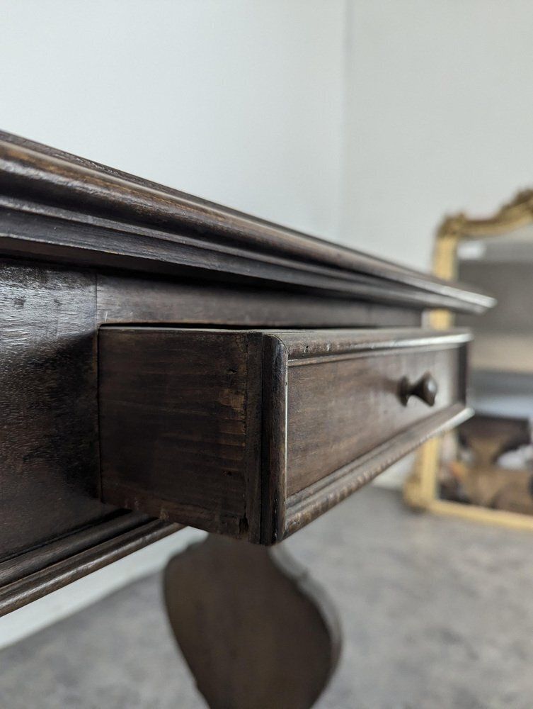 19th Century Italian Table In Marquetry photo Furniture