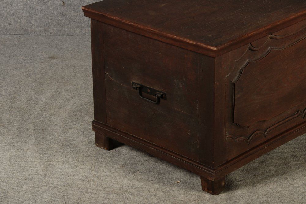 Antique Rococo Baroque Chest In Oak, 1770 photo 863.0