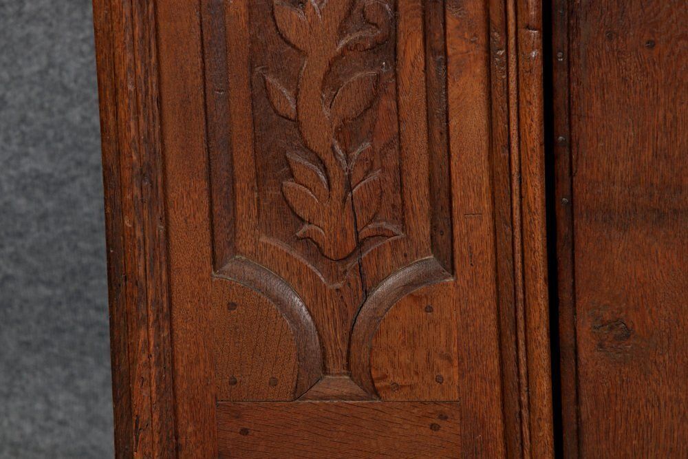 Small Baroque 1 Door Cabinet In Oak, 18th Century photo buy