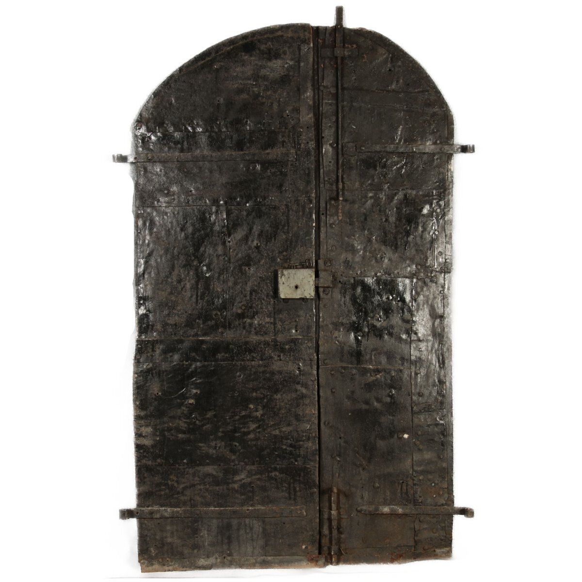 16th Century Two Leaf Iron Door, 1600s photo furniture