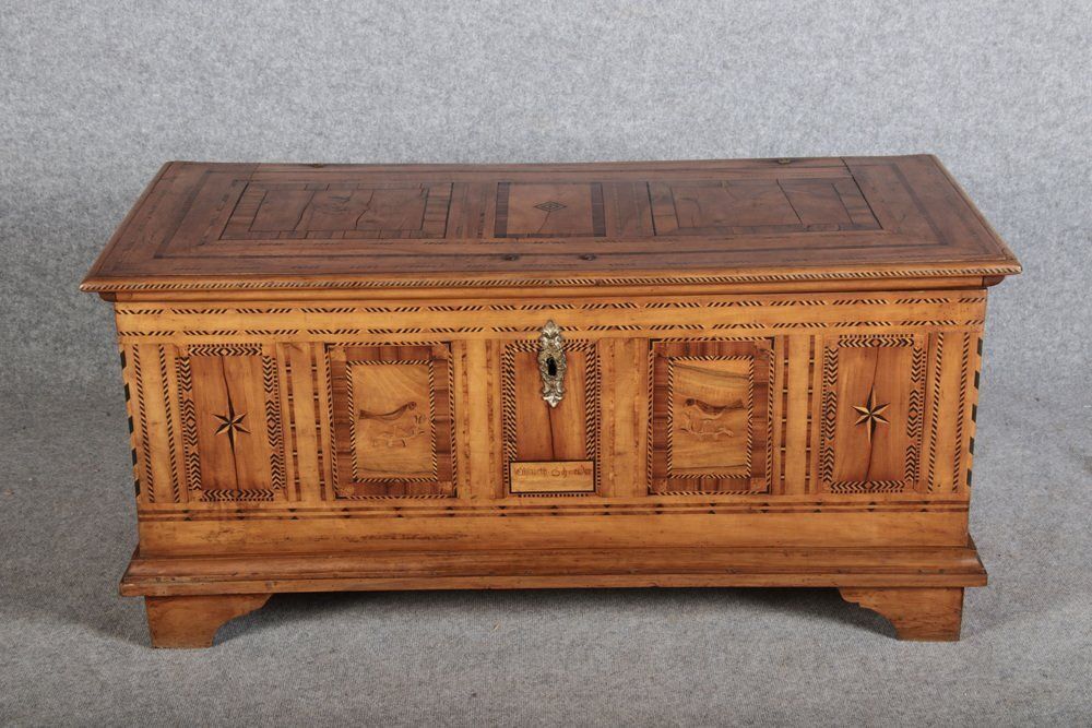 Antique Chest In Cherrywood, 1800 photo 4863.0