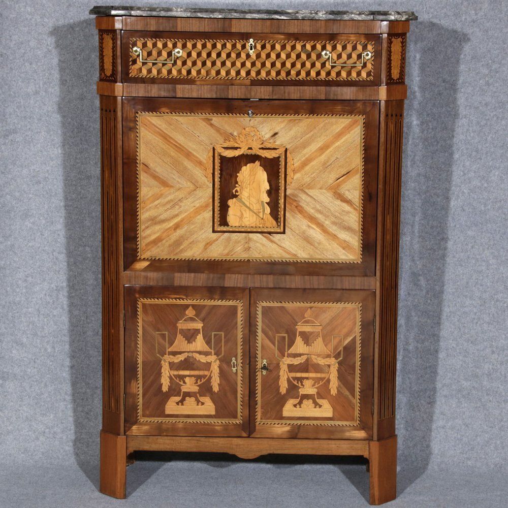 Louis Seize Baroque Secretaire photo vinterior