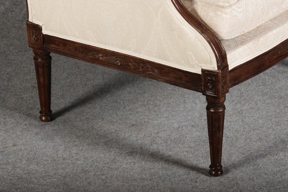 Antique Louis XVI Armchair In Walnut, 1780 photo buy