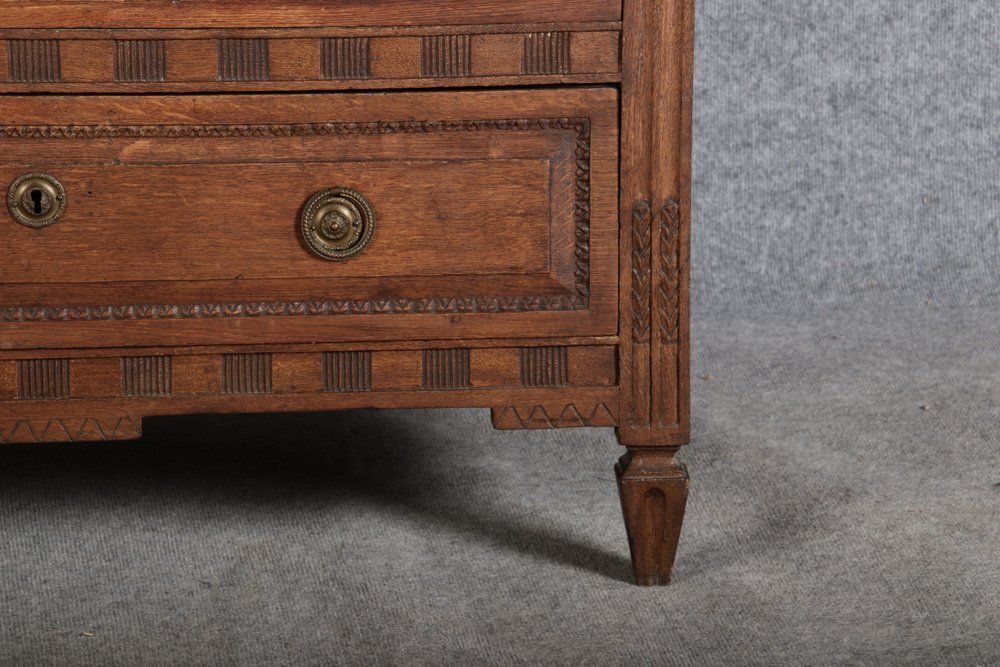 photo for sale Baroque Chest Of Drawers In Oak, 1780s