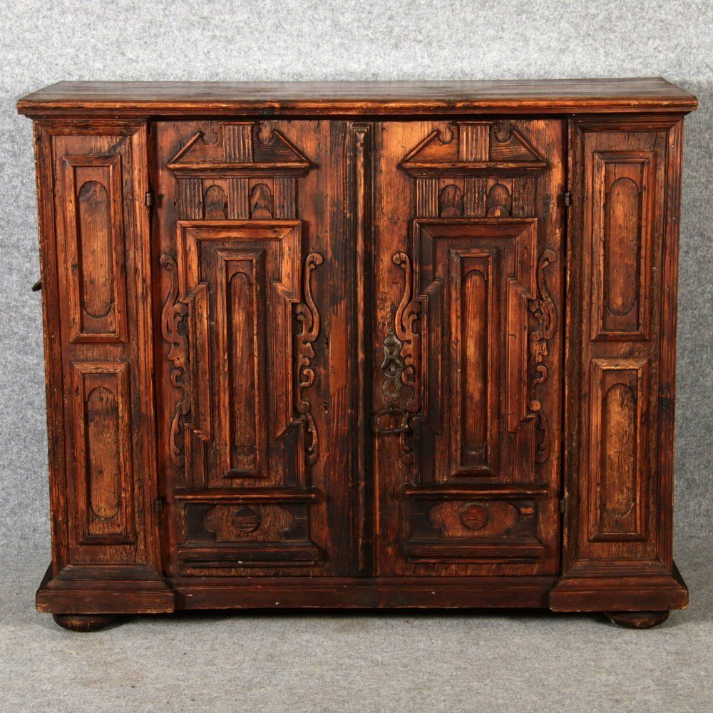 Baroque Renaissance Facades Half Cabinet, 17 Century photo furniture