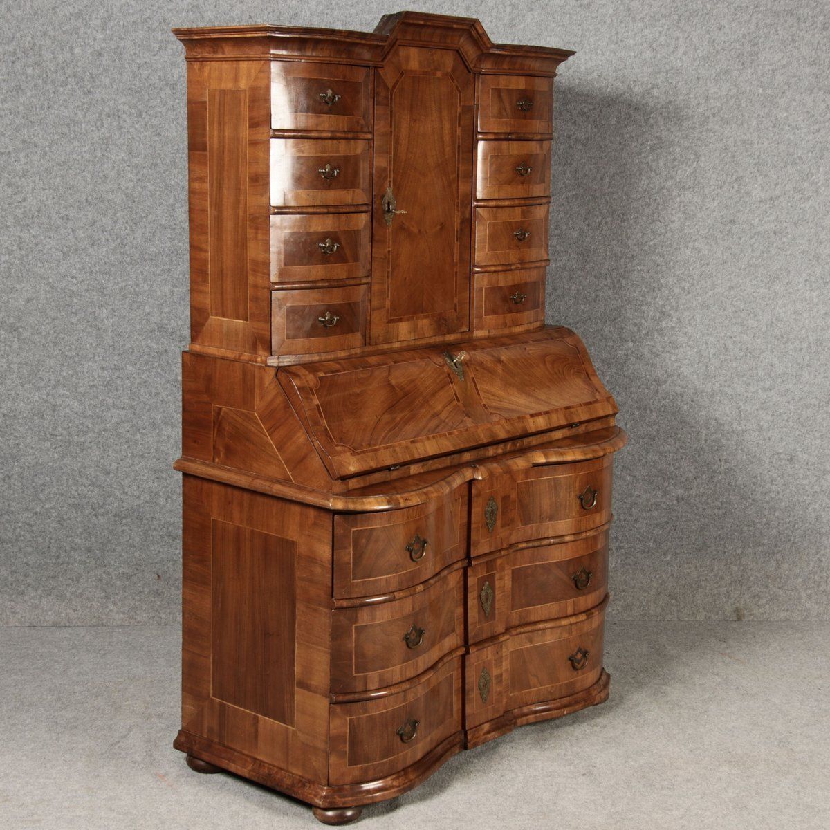 photo furniture Baroque Walnut Secretary, 1740s