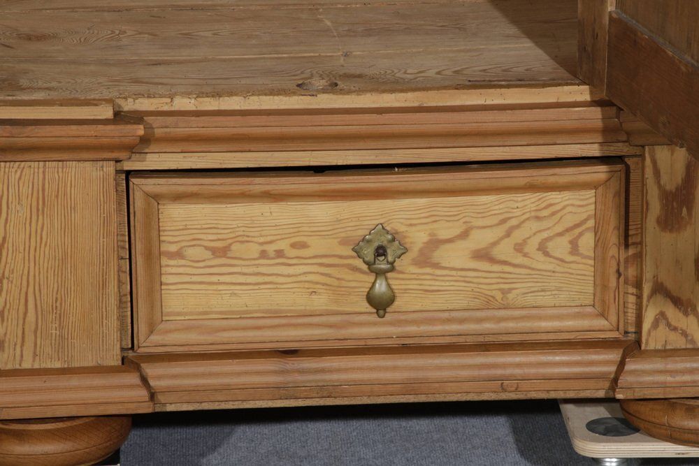 photo vintage Antique Baroque Cabinet, Gdansk, 18th Century