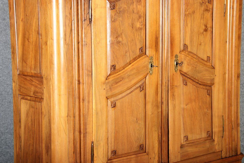 photo buy Antique Louis XVI Baroque Cabinet In Walnut, 1780s