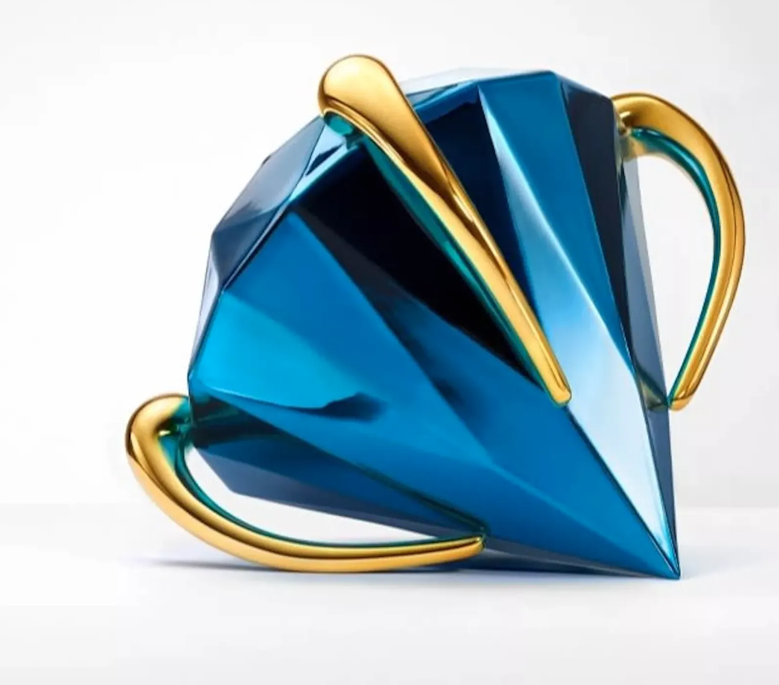 Jeff Koons Diamond  Blue, 21st Century photo furniture