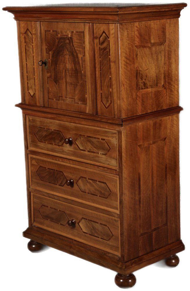Antique Baroque Diaper Drawer Cabinet, Early 18th Century photo for sale