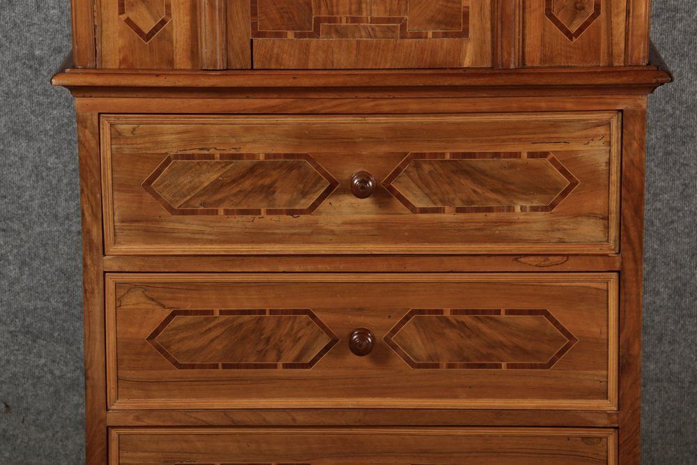 photo for sale Antique Baroque Diaper Drawer Cabinet, Early 18th Century