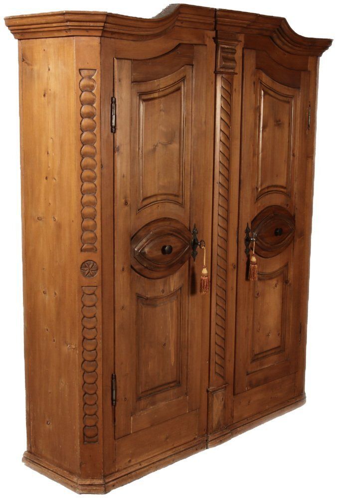 Antique Baroque Louis Sieze Cabinet, 1800s photo furniture