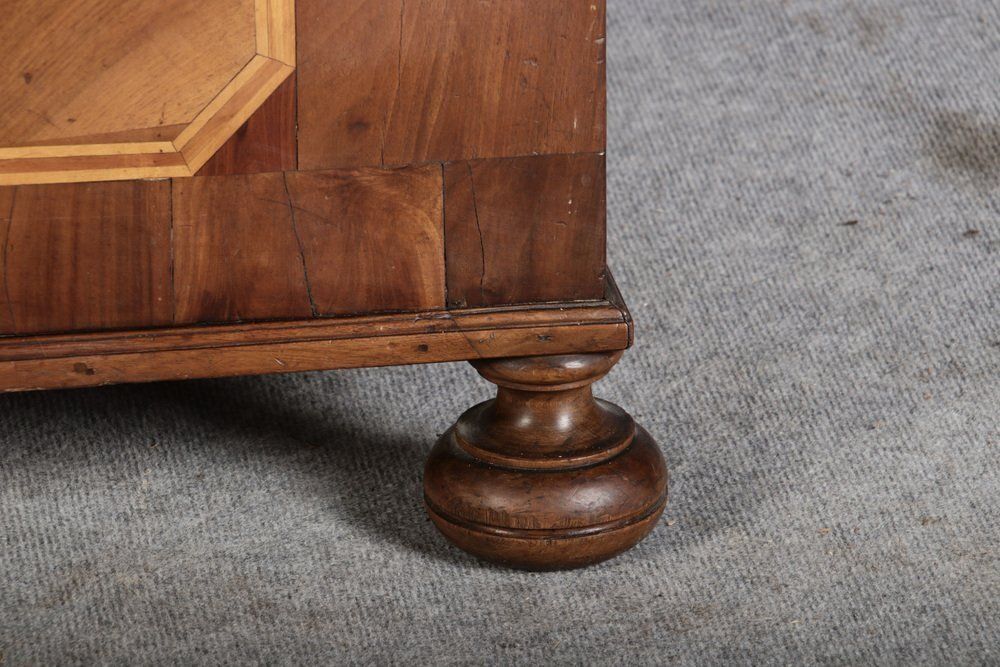 photo for sale Antqiue Baroque Chest In Walnut, 1750