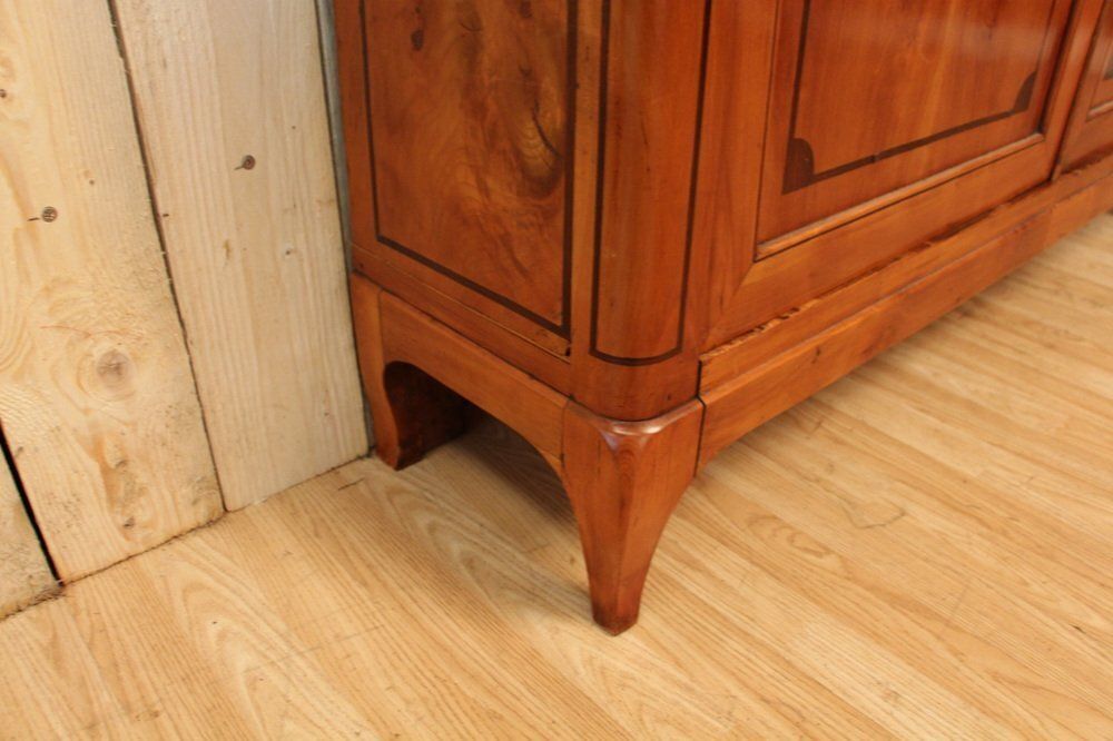 Antique Bookcase In Cherry Wood, 1800s photo Furniture