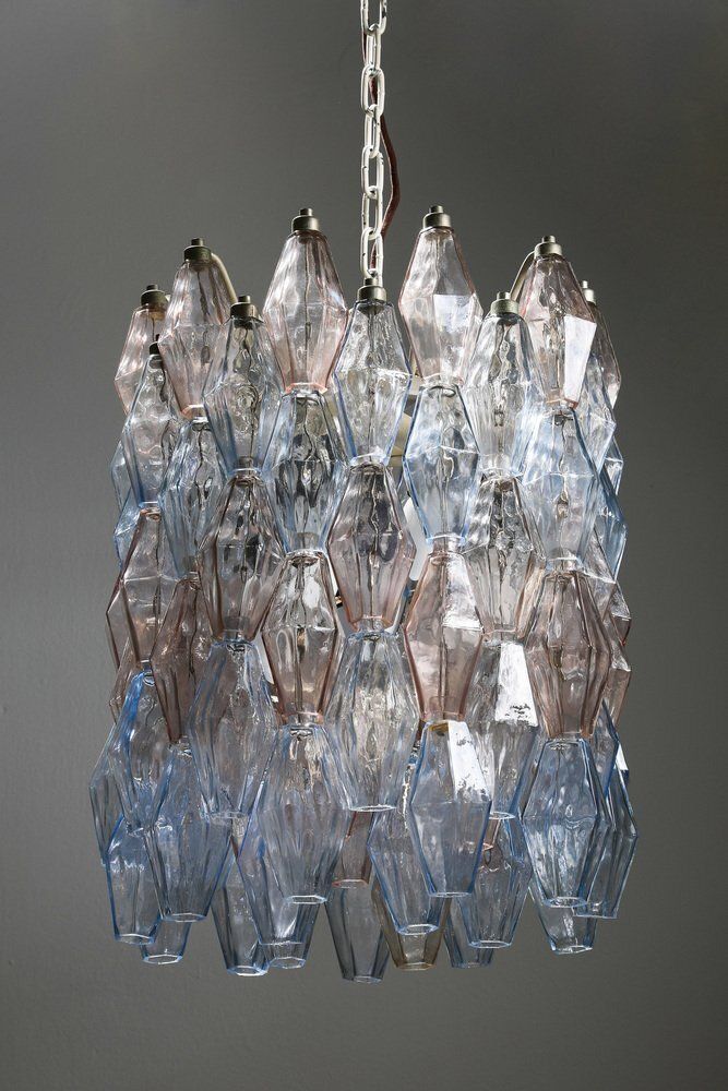 Model Poliedri Chandelier By Carlo Scarpa For Venini, 1955 photo 4800.0