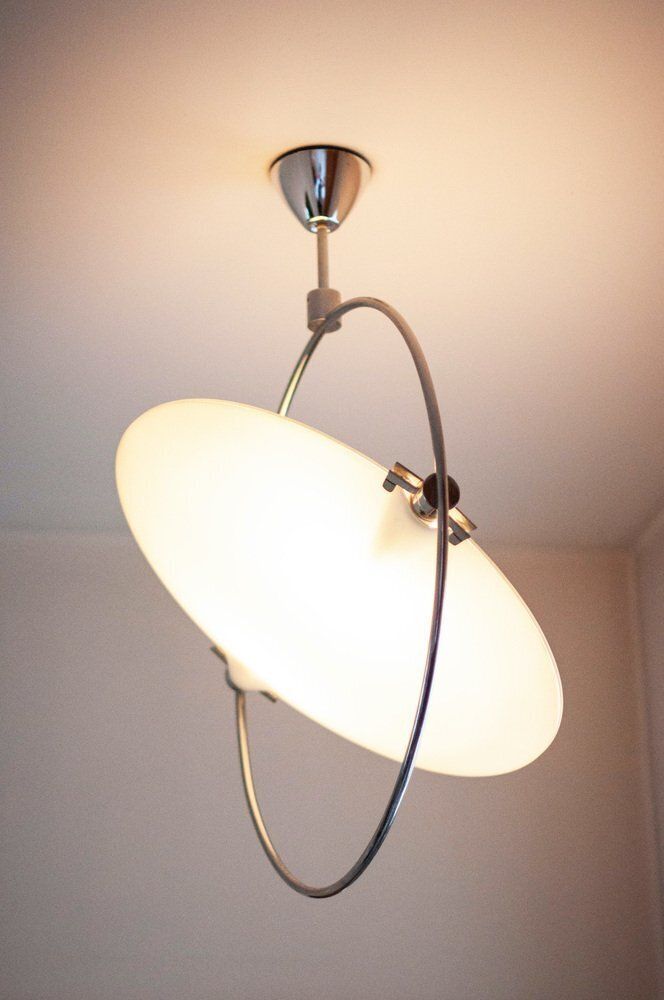 Lighting Large Ceiling Light Nobona ​​Mod. 3245 From Fontana Arte, Italy, 1980s photo