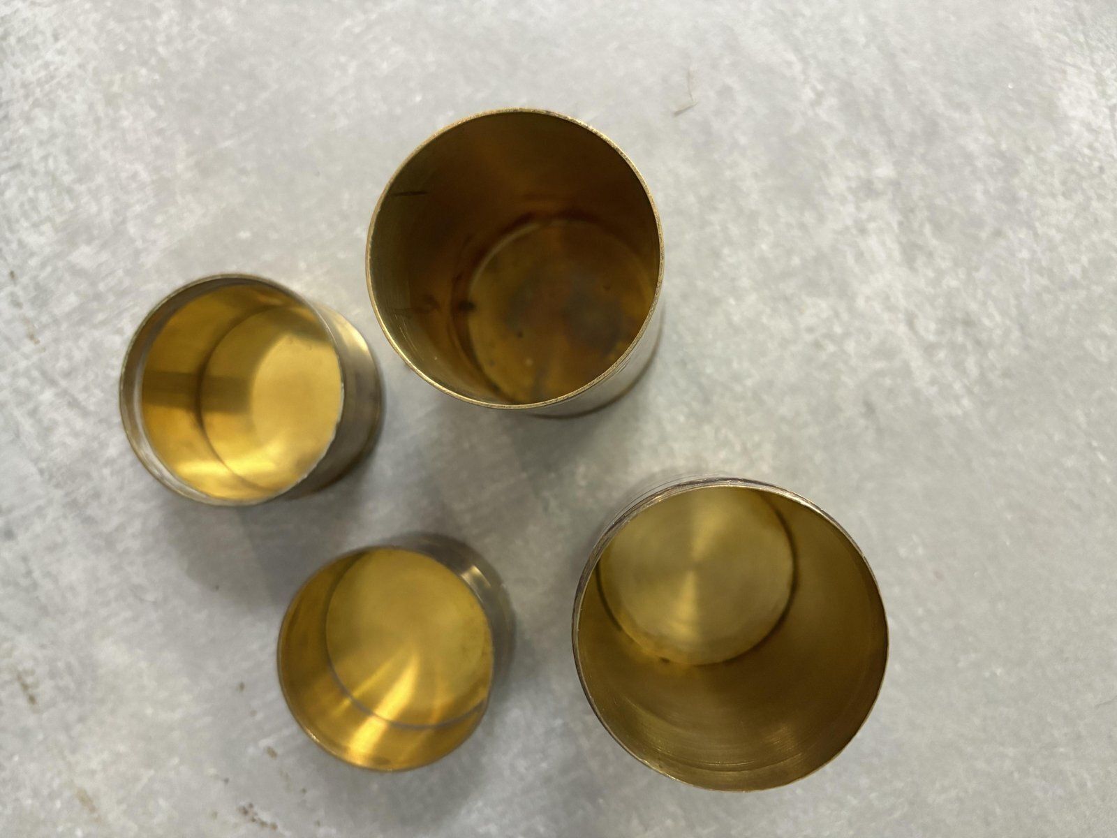 Brass Containers By Gabriella Crespi, 1970s, Set Of 2 photo Home Decor
