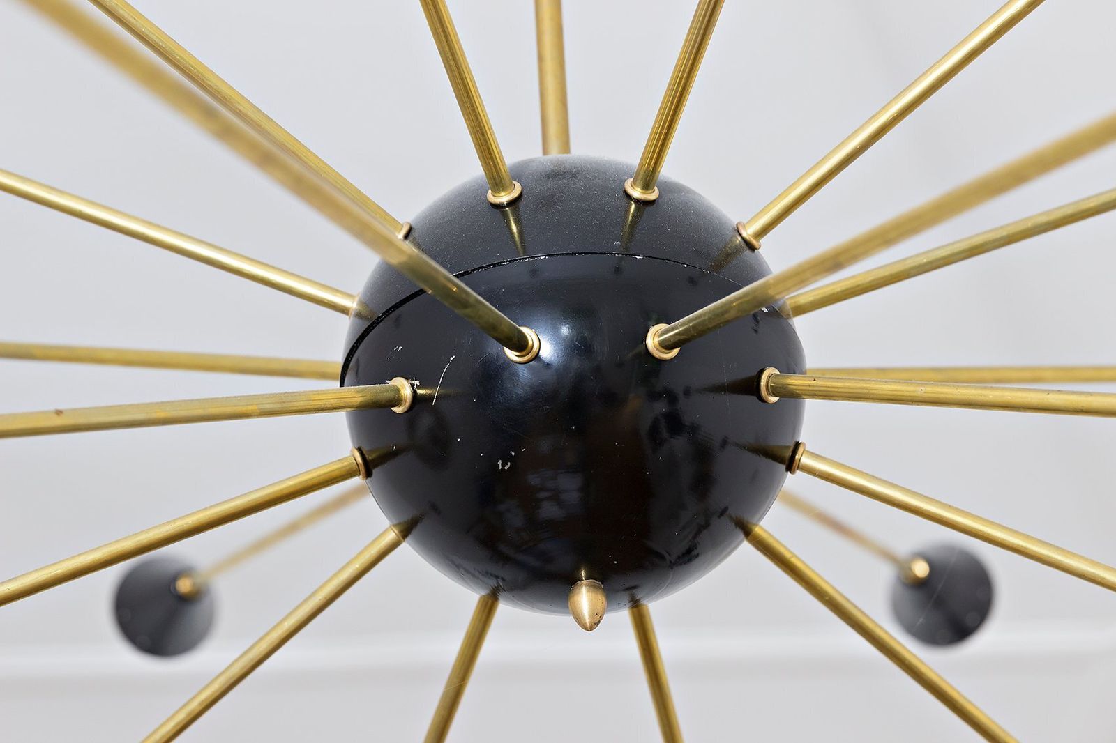 Large Italian Sputnik Chandelier From Stilnovo, Italy, 1960s photo buy