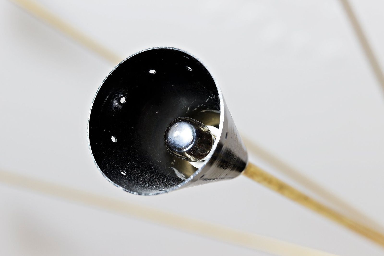 Large Italian Sputnik Chandelier From Stilnovo, Italy, 1960s photo vintage