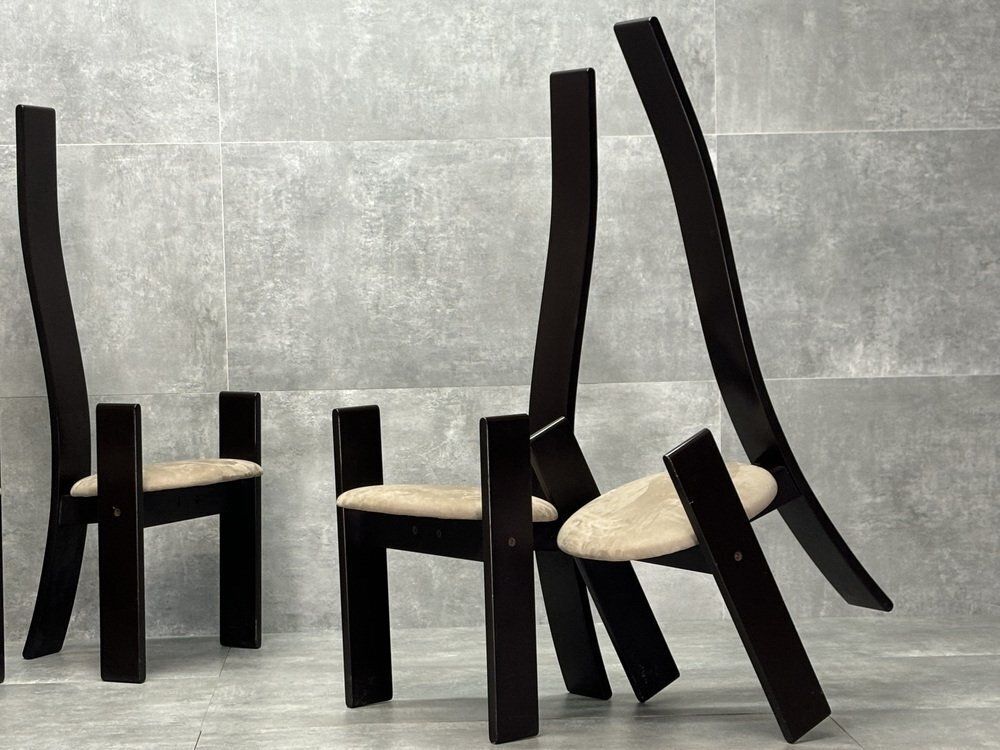 Golem Chairs By Vico Magistretti For Poggi, Italy, 1970s, Set Of 6 photo 4024.0