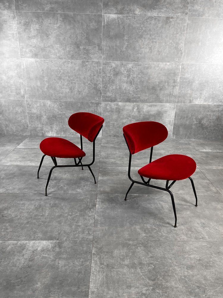 Set Of Armchairs By Gastone Rinaldi For Rima, 1950s photo furniture