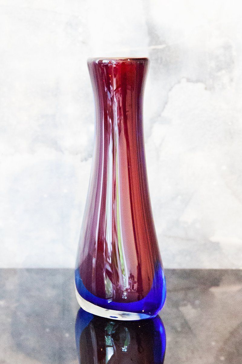 Vase By Mario Pinzoni For Seguso, Italy, 1968 photo 740.0