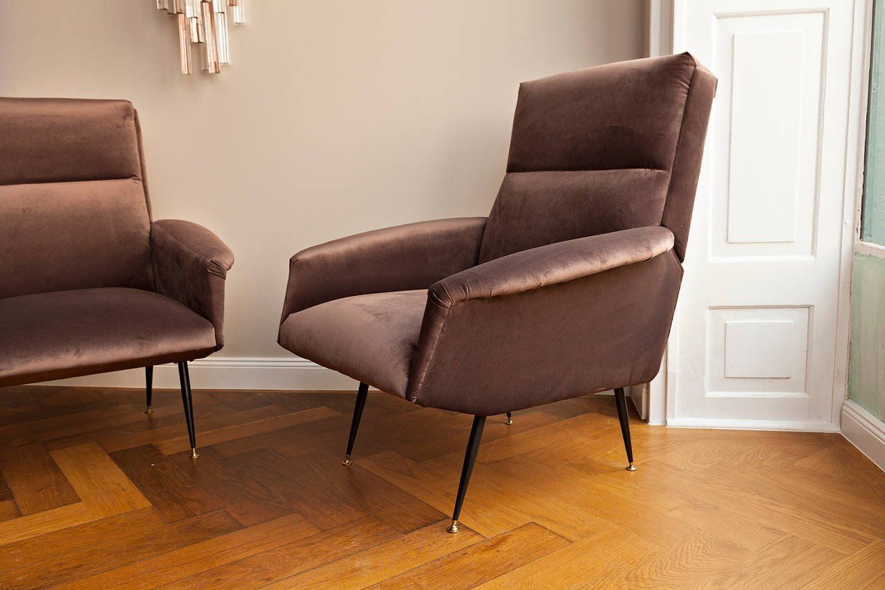 Set Of Mid Century Italian Armchairs photo buy