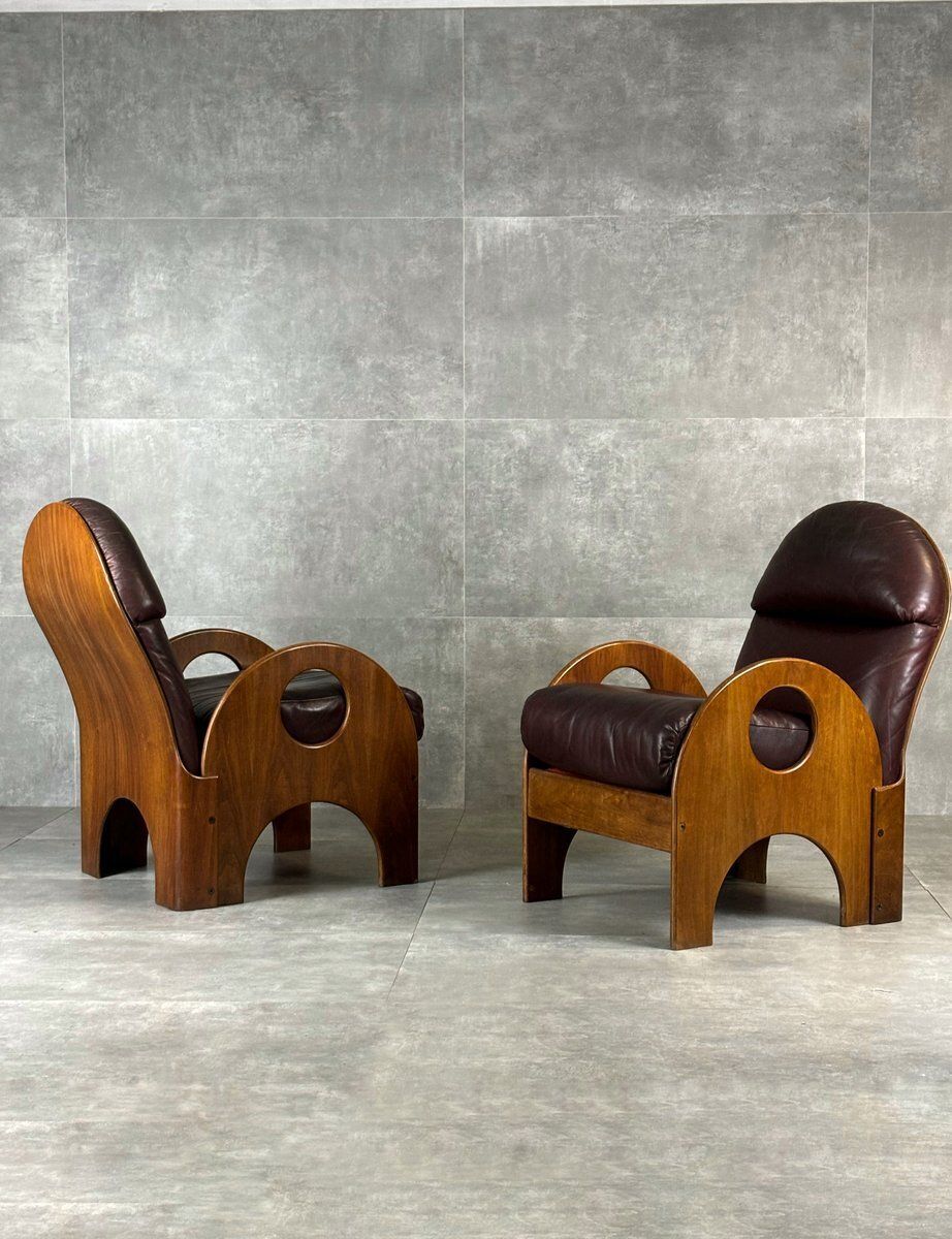 Set Of Arcata Chairs By Gae Aulenti For Poltronova, 1960s photo furniture