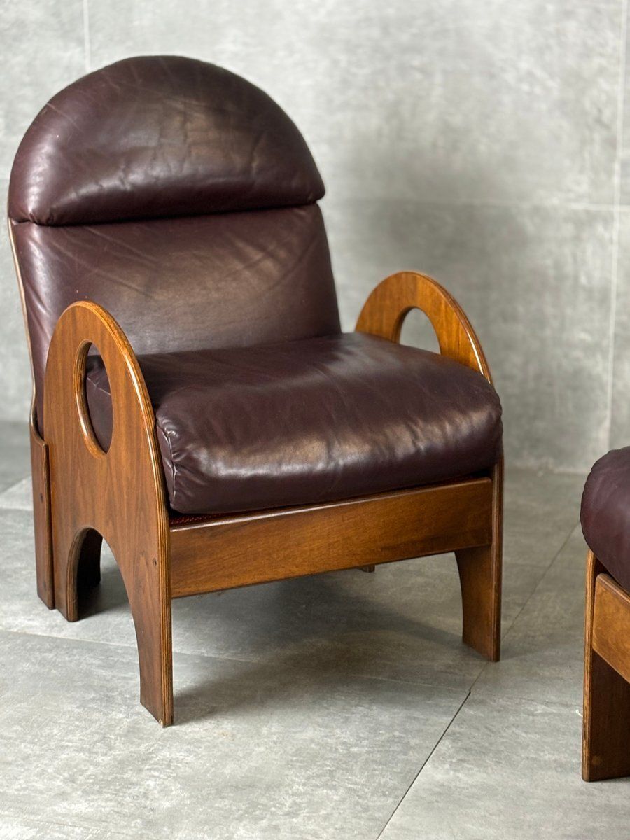 Set Of Arcata Chairs By Gae Aulenti For Poltronova, 1960s photo vinterior