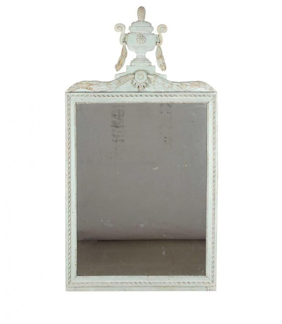 Large 18th Century French Louis XVI Period Original Mirror
