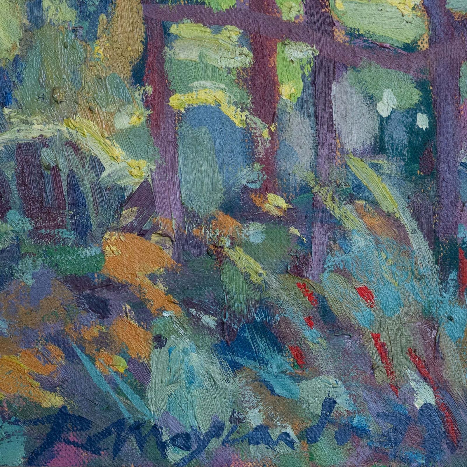 Mediterraan Dorpsgezicht – Ramón Moscardó – Olieverf Op Doek photo Kunst