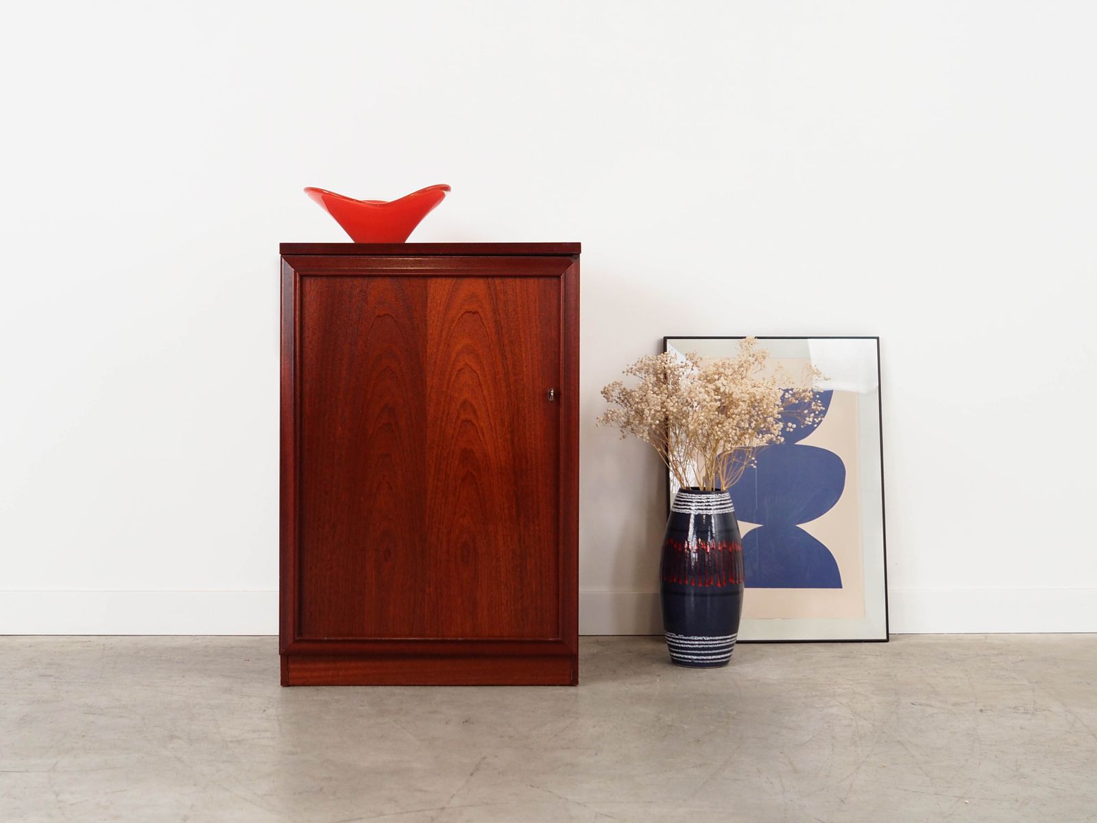 Mahogany Cabinet, Danish Design, 1980s, Production: Denmark photo furniture