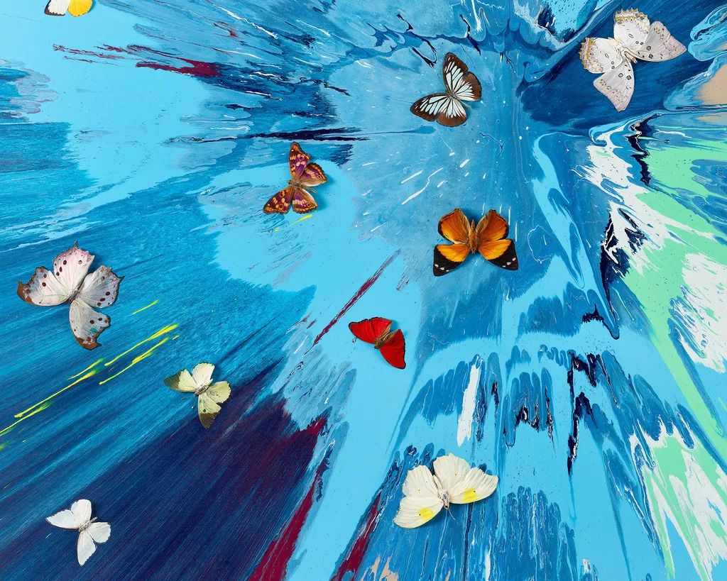 Damien Hirst Luna Chrysalis From The Dreams H19 3 photo for sale