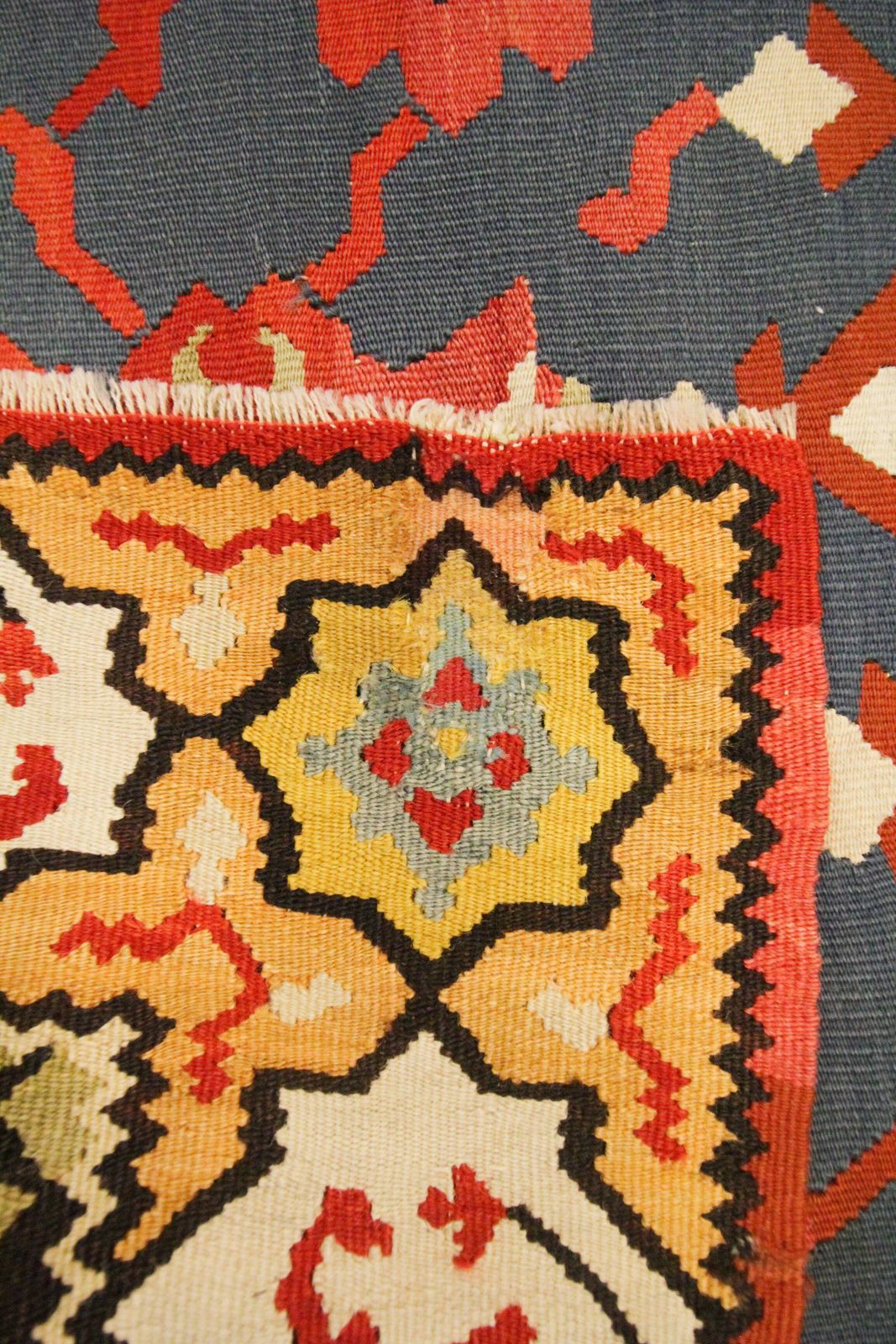 Page 1 Of 12 Balkan Kilim Runner Rug, Handmade Flatweave Carpet For Entryway 210 × 95 Cm photo vinterior
