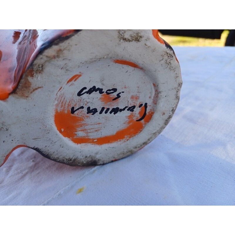 photo buy Vintage Ceramic Lamp From The 1950s/60s By Honoré Camos